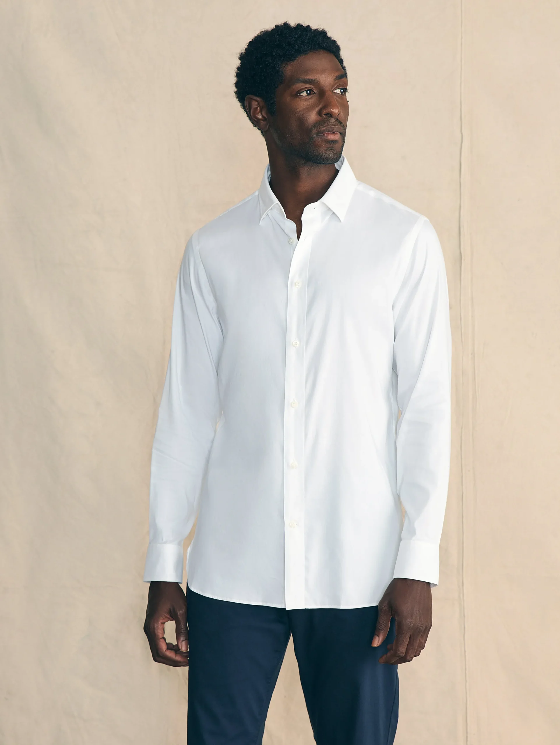 Faherty Brand Movement™ Dress Shirt (Tall) -