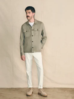 Faherty Brand Movement™ Flex Linen Shirt Jacket -