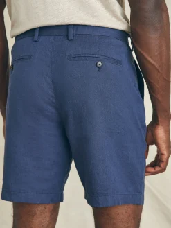 Faherty Brand Movement™ Flex Linen Short (7" Inseam) -