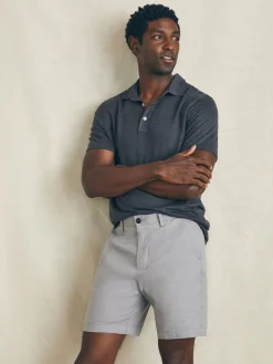 Faherty Brand Movement™ Flex Linen Short (7" Inseam) -