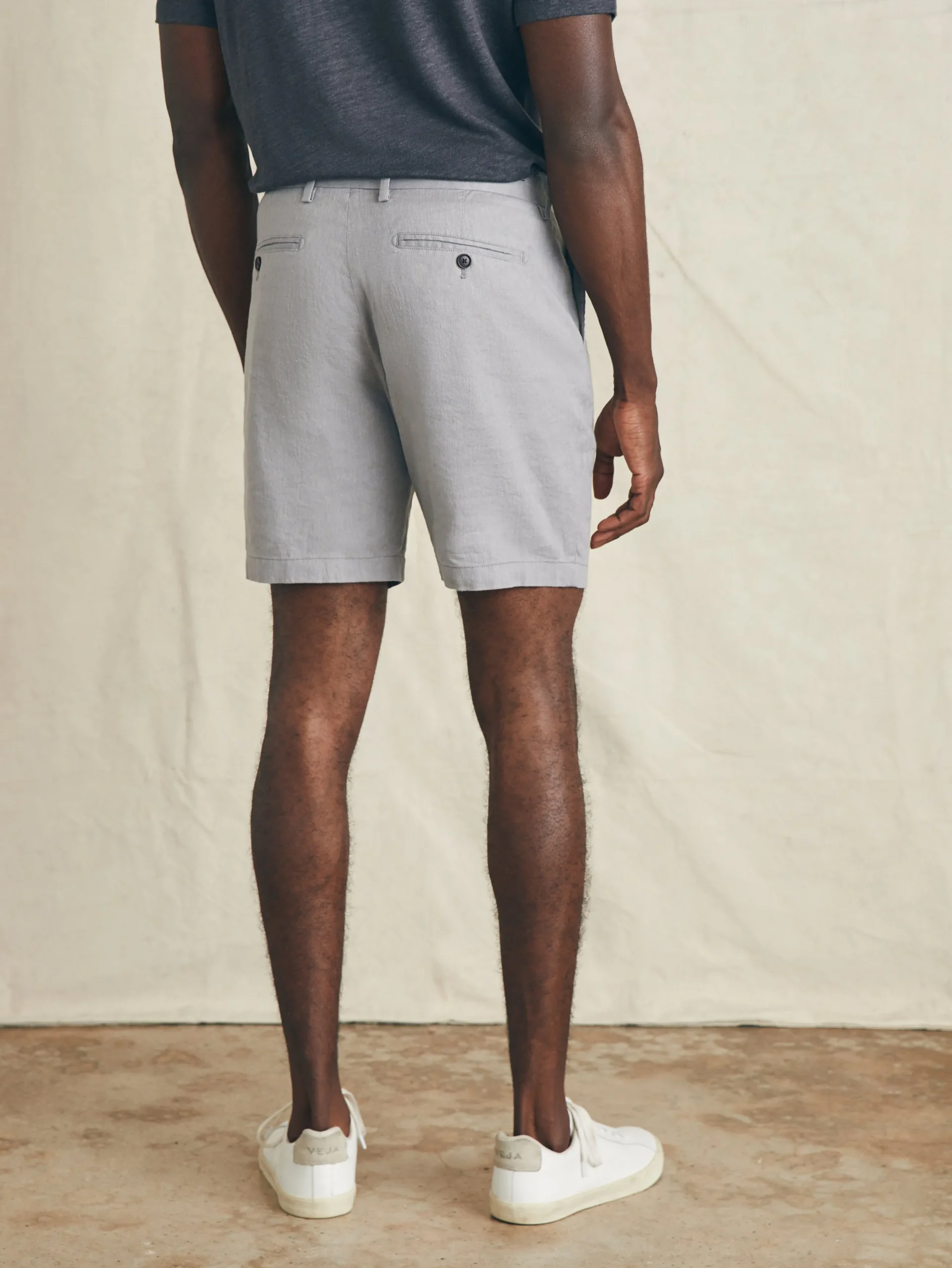 Faherty Brand Movement™ Flex Linen Short (7" Inseam) -