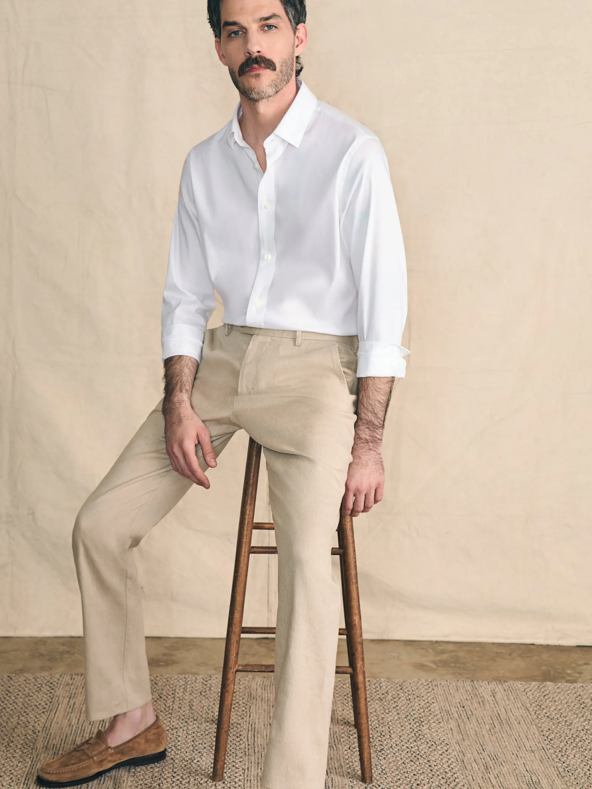 Faherty Brand Movement™ Flex Linen Trouser -