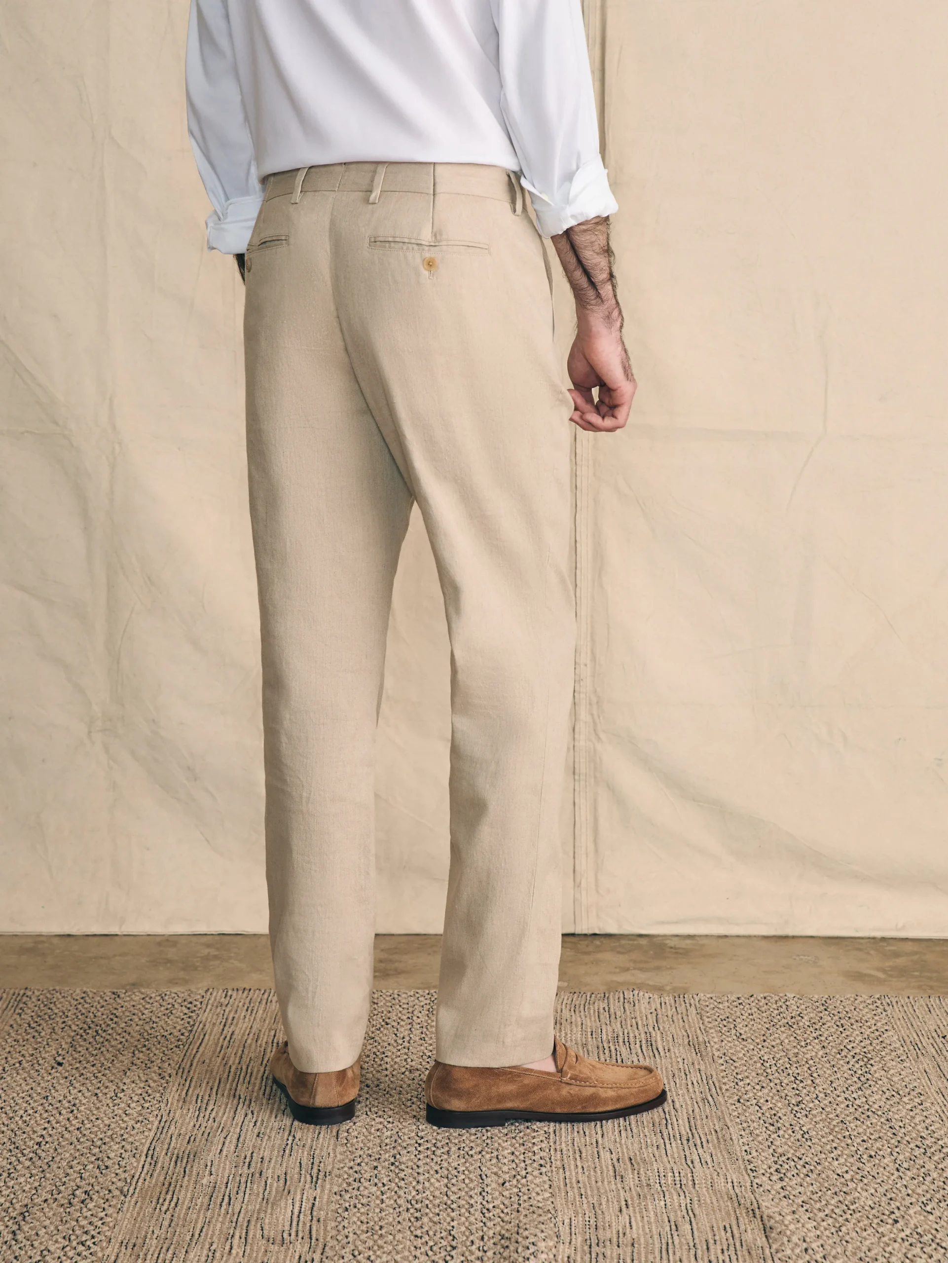 Faherty Brand Movement™ Flex Linen Trouser -