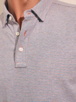 Faherty Brand Movement™ Long-Sleeve Polo Shirt -