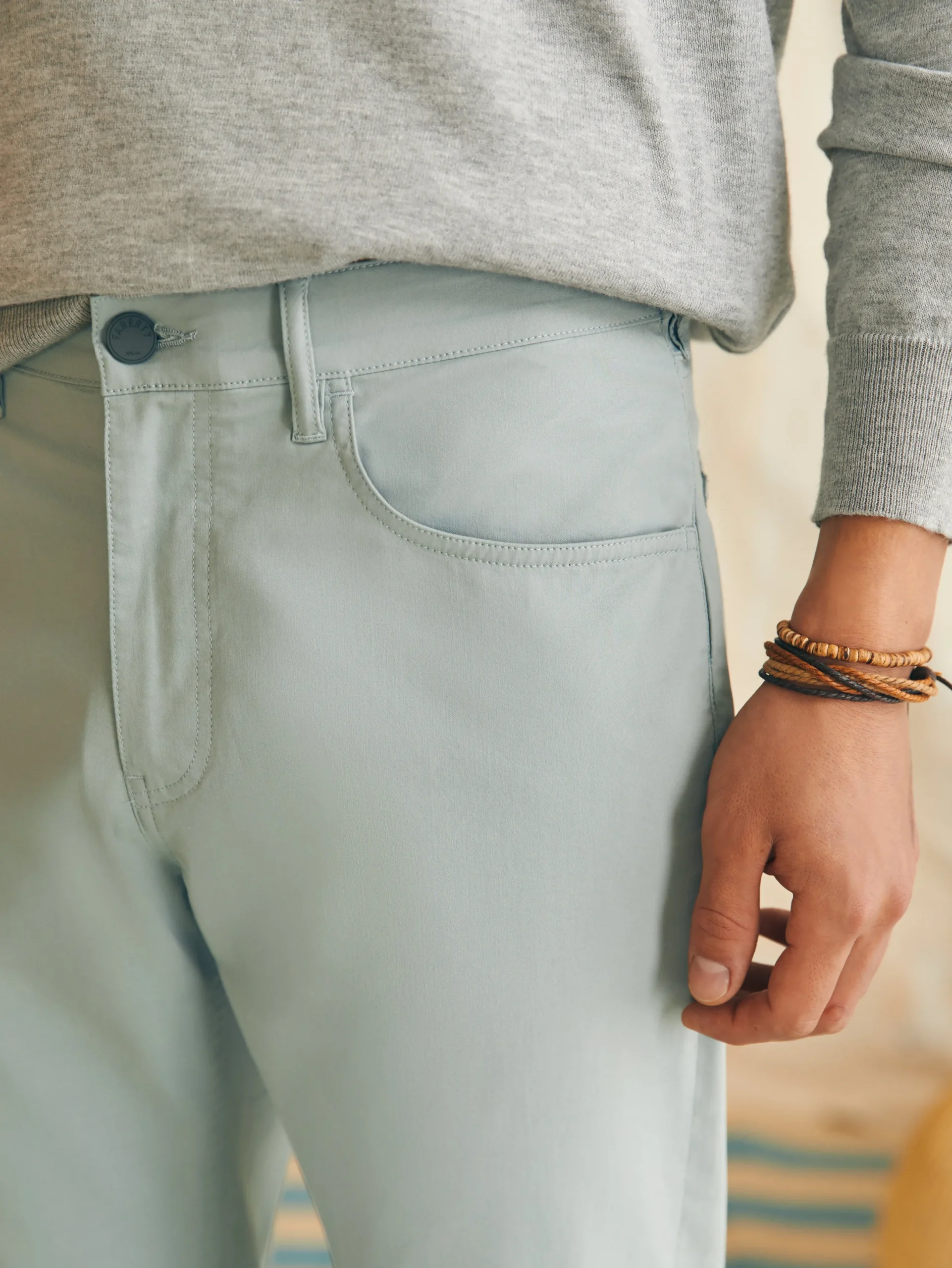 Faherty Brand Movement™ 5-Pocket Pant (32" Inseam) -