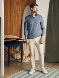 Faherty Brand Movement™ Quarter Zip -