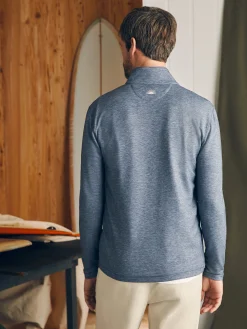 Faherty Brand Movement™ Quarter Zip -