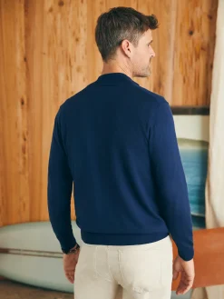 Faherty Brand Movement™ Quarter Zip Sweater -