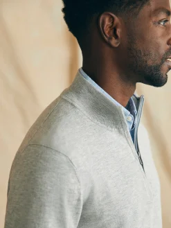 Faherty Brand Movement™ Quarter Zip Sweater -