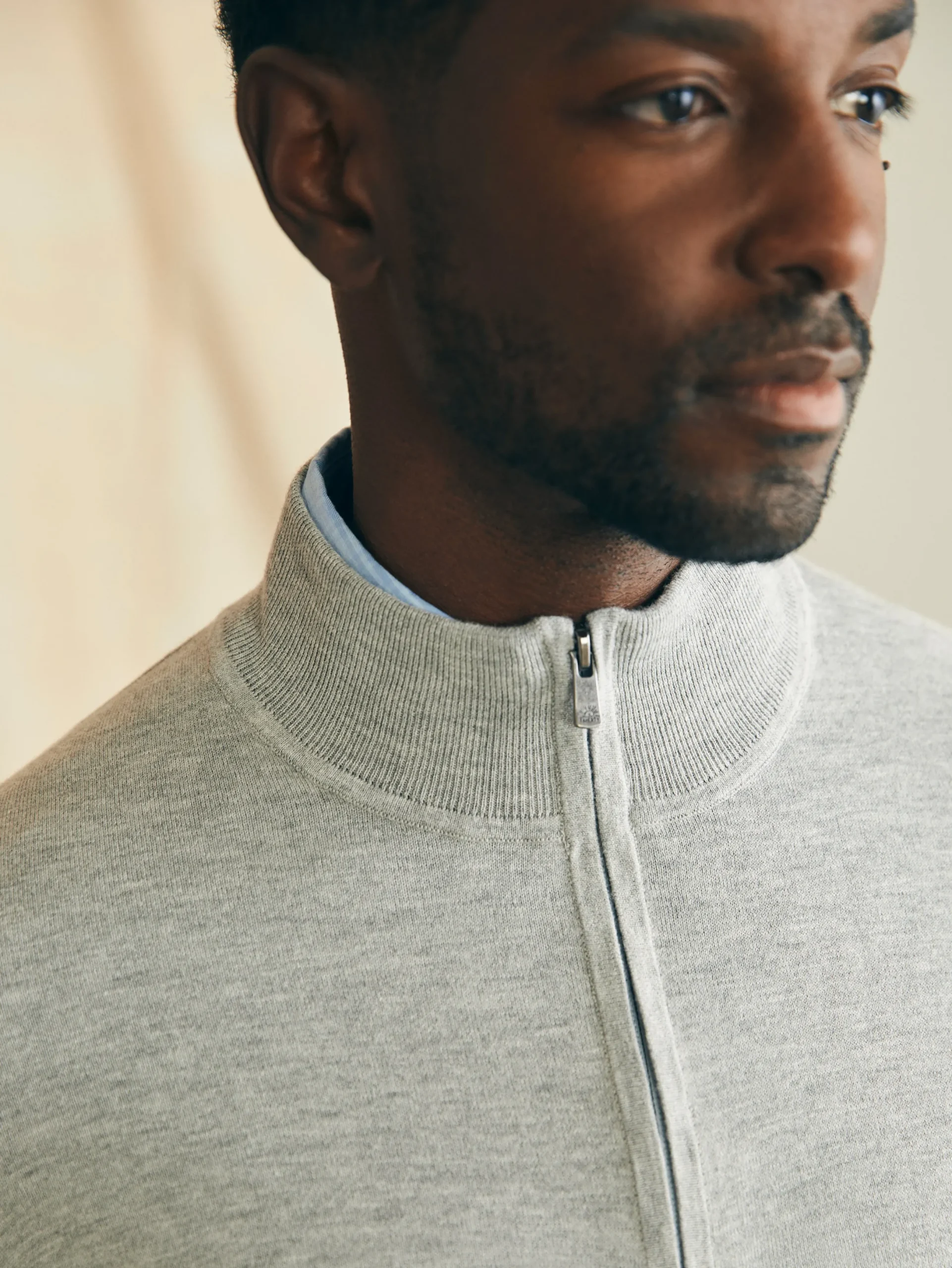 Faherty Brand Movement™ Quarter Zip Sweater -