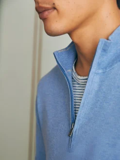 Faherty Brand Movement™ Quarter Zip Sweater (Tall) -