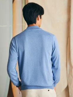 Faherty Brand Movement™ Quarter Zip Sweater (Tall) -
