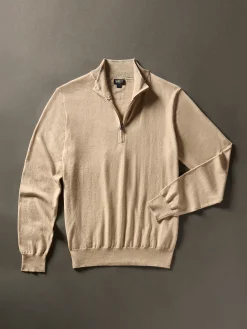 Faherty Brand Movement™ Quarter Zip Sweater (Tall) -