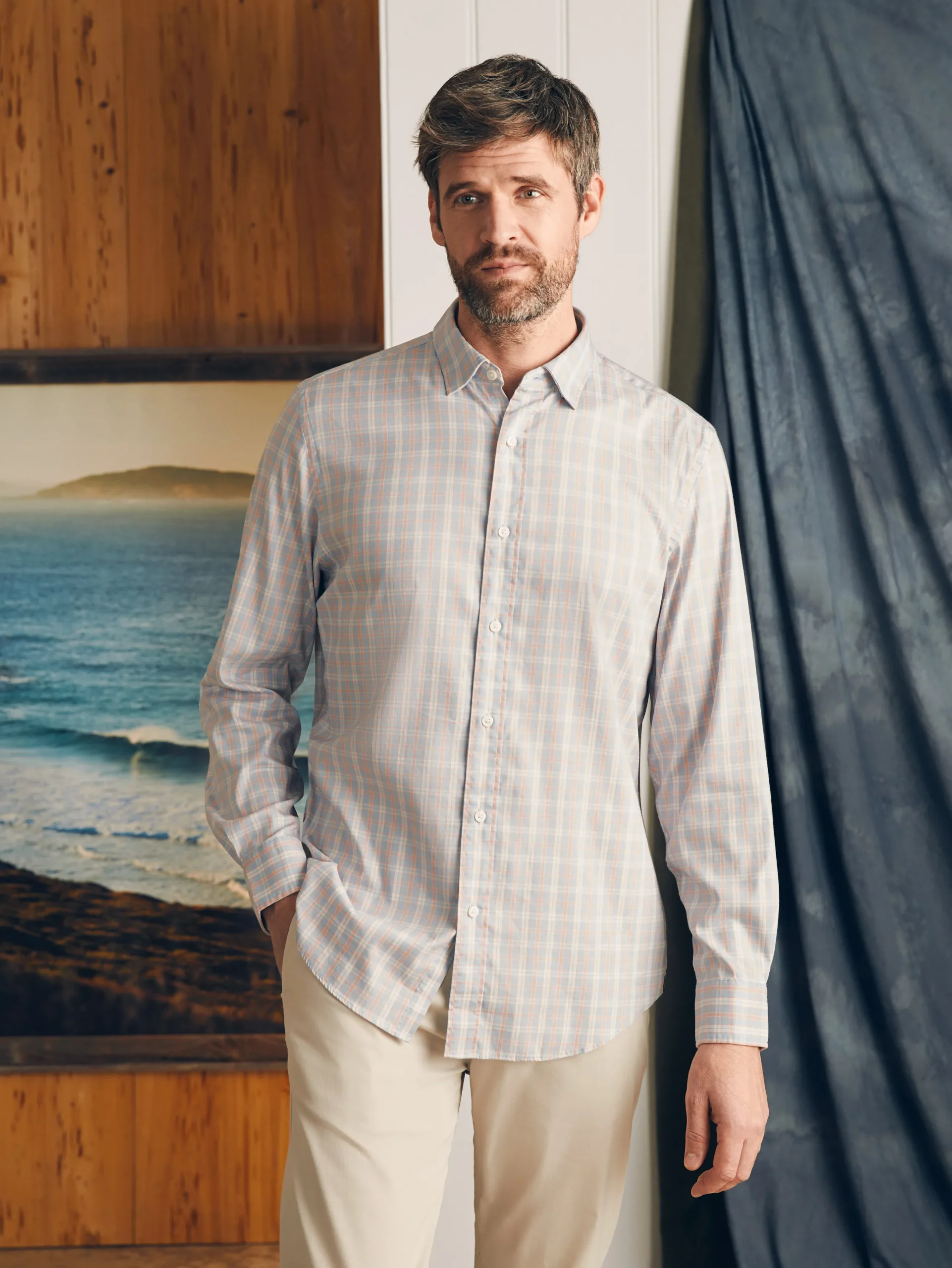 Faherty Brand Movement™ Shirt Classic Fit -