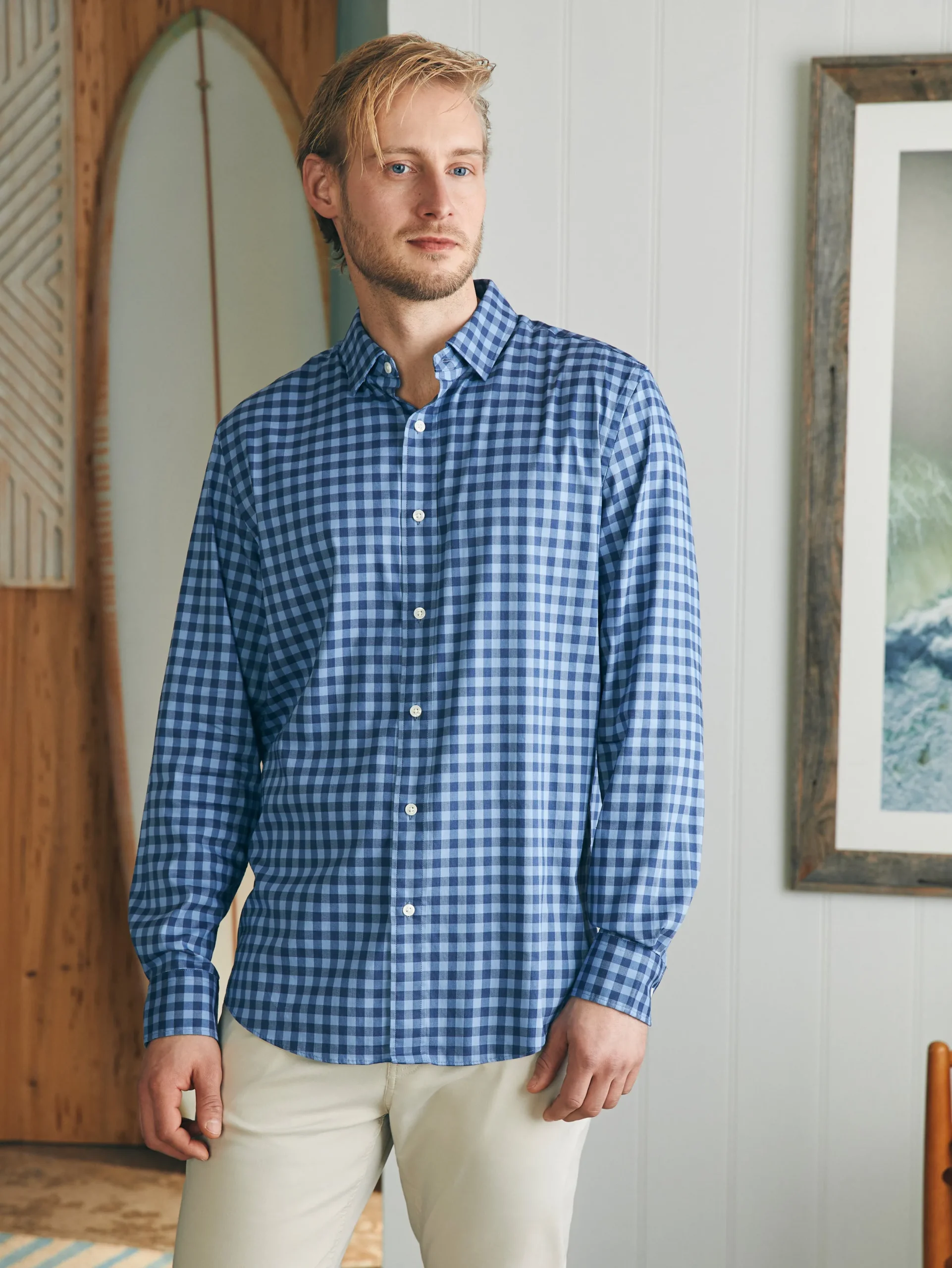 Faherty Brand Movement™ Shirt Classic Fit -