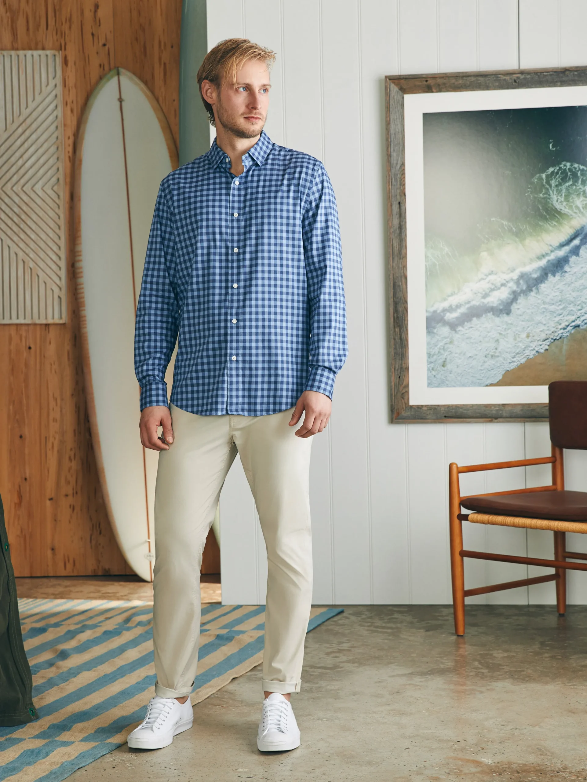 Faherty Brand Movement™ Shirt Classic Fit -
