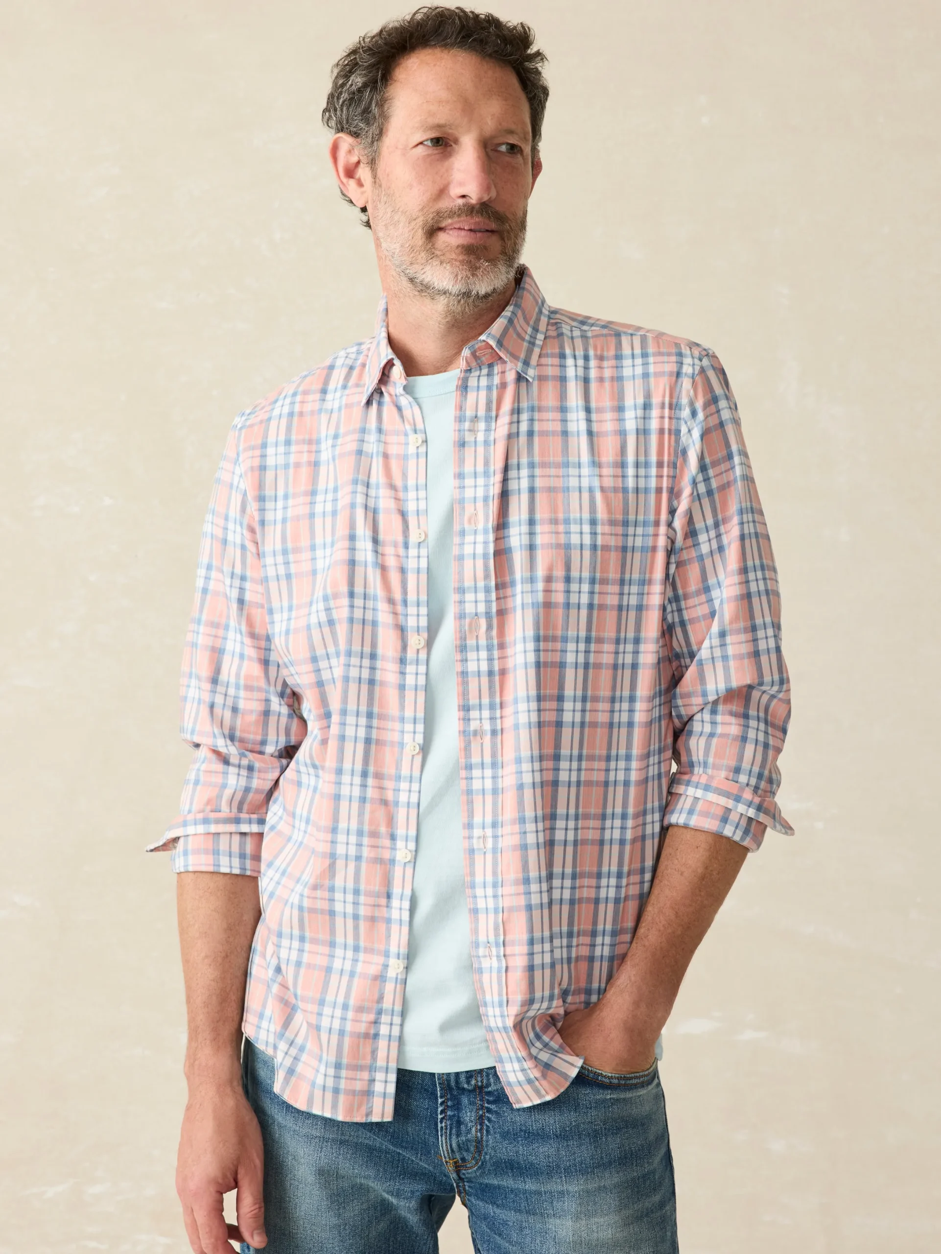 Faherty Brand Movement™ Shirt Classic Fit -