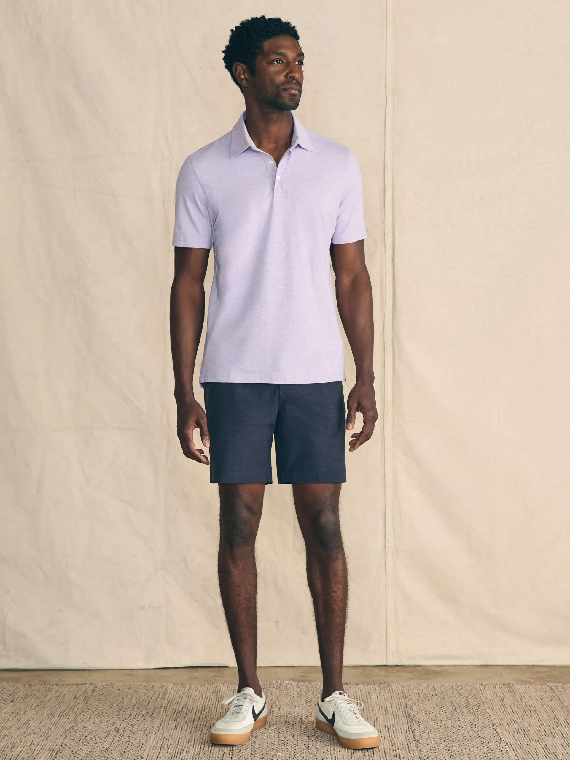 Faherty Brand Movement™ Short-Sleeve Pique Polo Shirt -