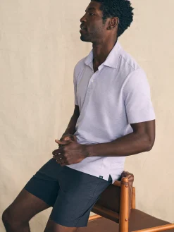 Faherty Brand Movement™ Short-Sleeve Pique Polo Shirt -