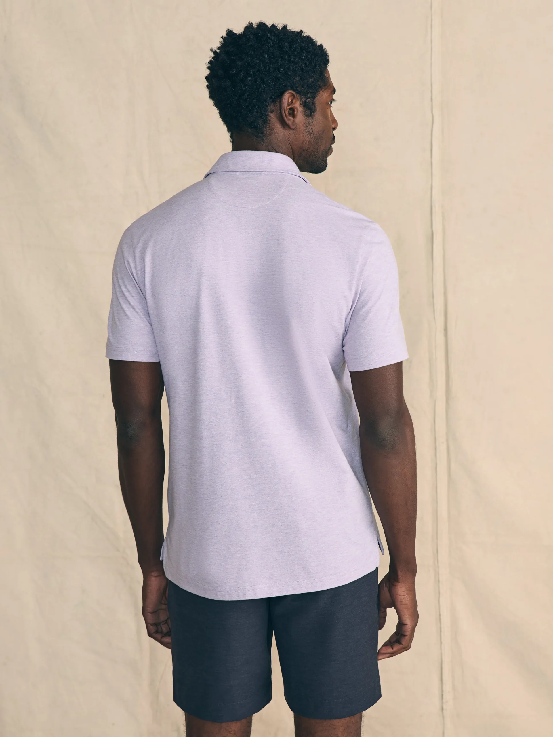 Faherty Brand Movement™ Short-Sleeve Pique Polo Shirt -