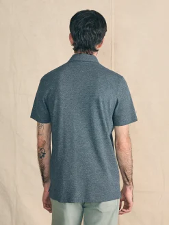 Faherty Brand Movement™ Short-Sleeve Pique Polo Shirt -