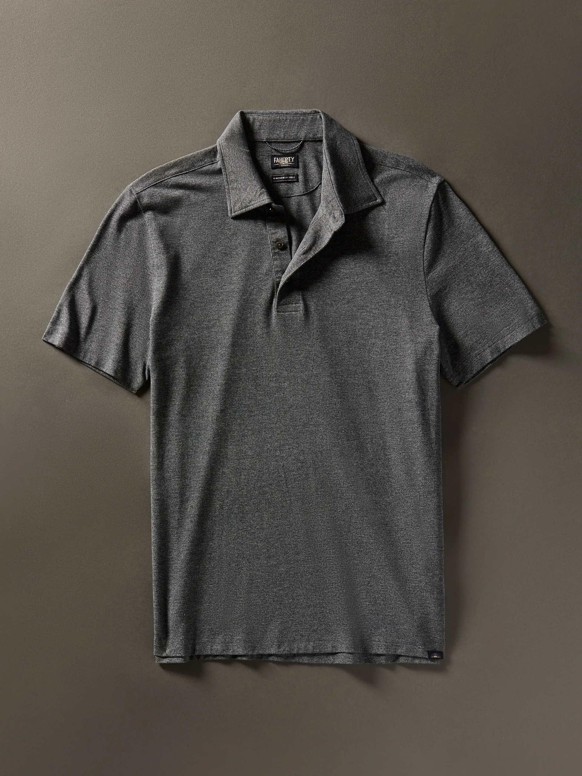 Faherty Brand Movement™ Short-Sleeve Pique Polo Shirt -