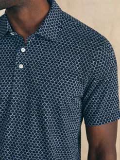 Faherty Brand Movement™ Short-Sleeve Pique Polo Shirt -