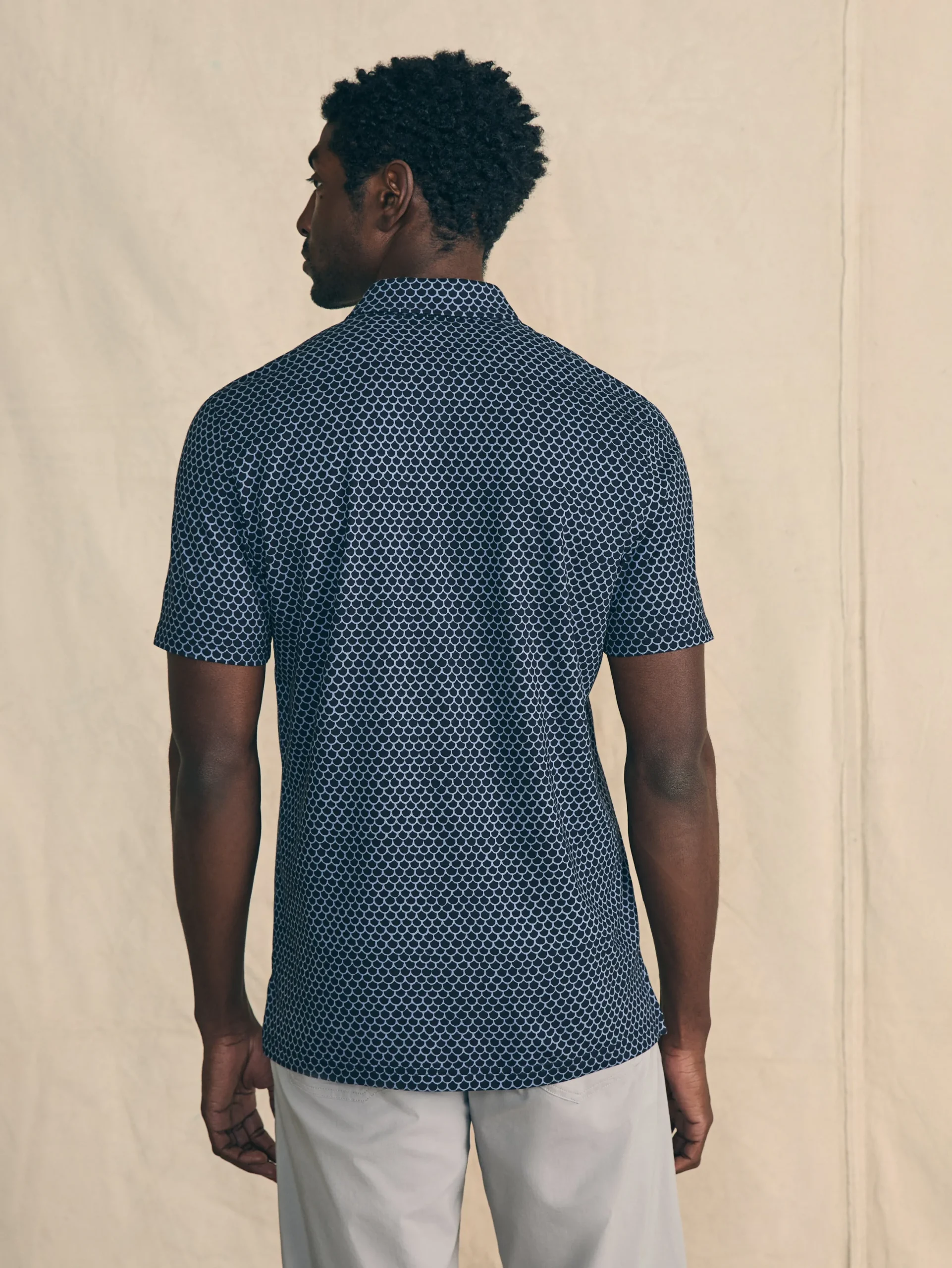 Faherty Brand Movement™ Short-Sleeve Pique Polo Shirt -