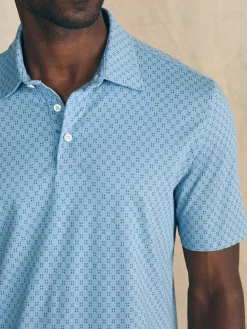 Faherty Brand Movement™ Short-Sleeve Pique Polo Shirt -