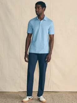 Faherty Brand Movement™ Short-Sleeve Pique Polo Shirt -