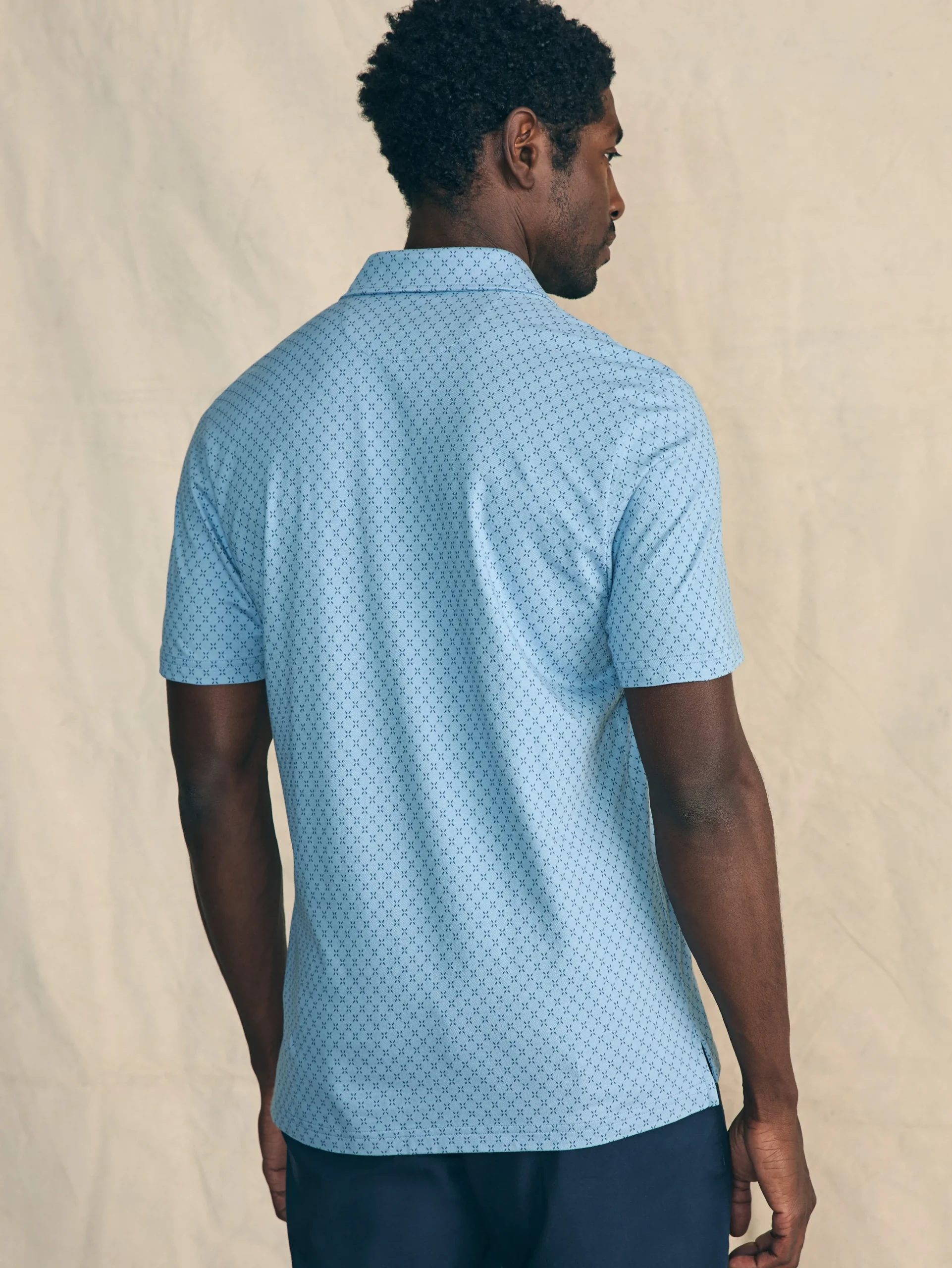 Faherty Brand Movement™ Short-Sleeve Pique Polo Shirt -