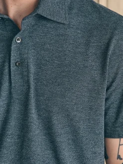 Faherty Brand Movement™ Short-Sleeve Pique Polo Shirt (Tall) -