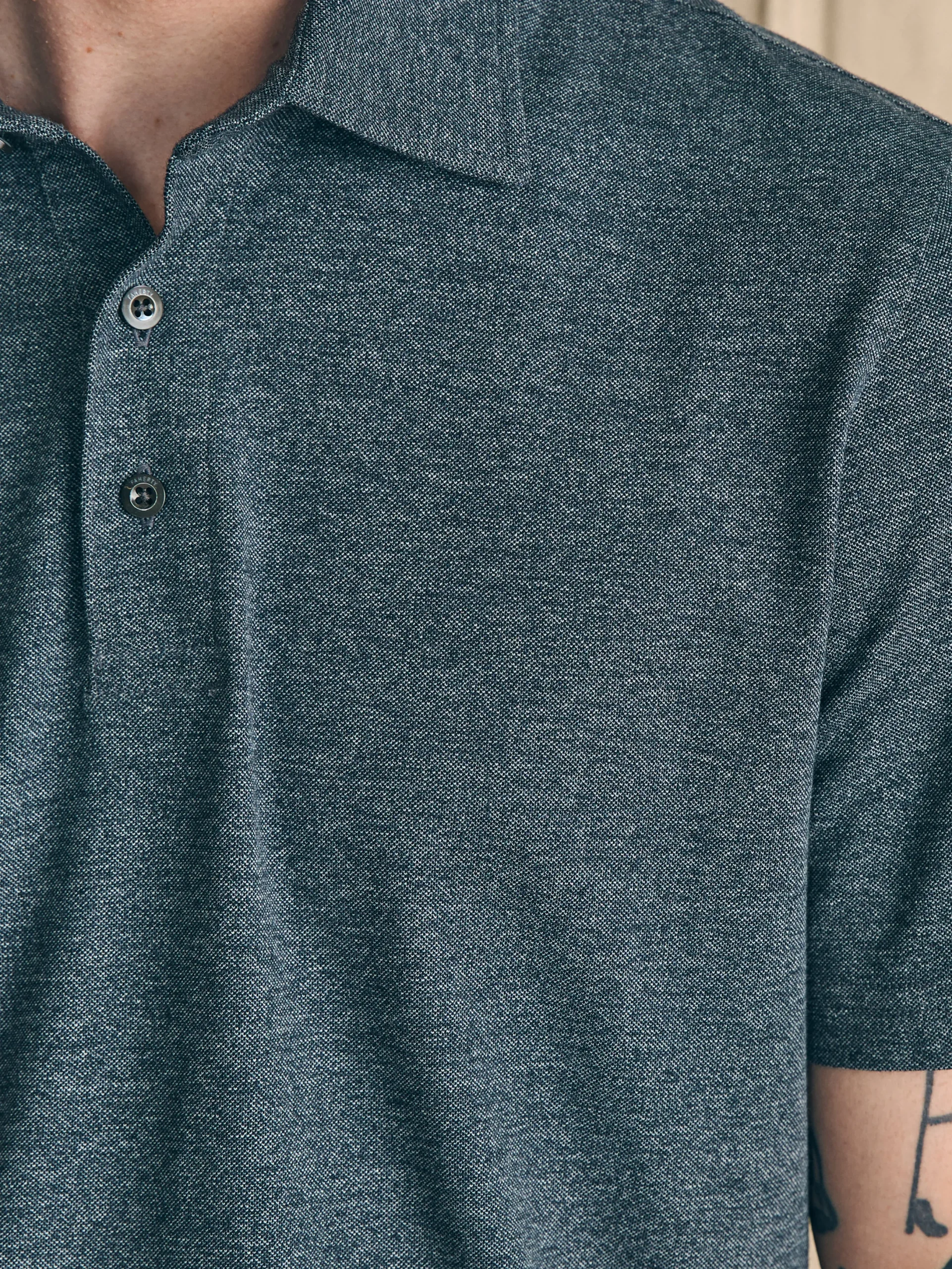 Faherty Brand Movement™ Short-Sleeve Pique Polo Shirt (Tall) -