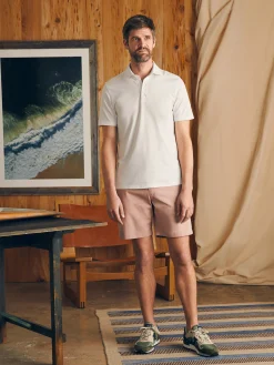 Faherty Brand Movement™ Short-Sleeve Pique Polo Shirt (Tall) -