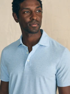 Faherty Brand Movement™ Short-Sleeve Polo Shirt -