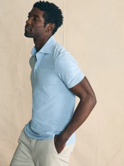 Faherty Brand Movement™ Short-Sleeve Polo Shirt -