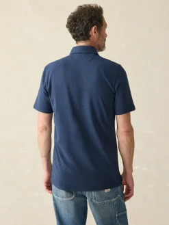 Faherty Brand Movement™ Short-Sleeve Polo Shirt -