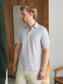 Faherty Brand Movement™ Short-Sleeve Polo Shirt -