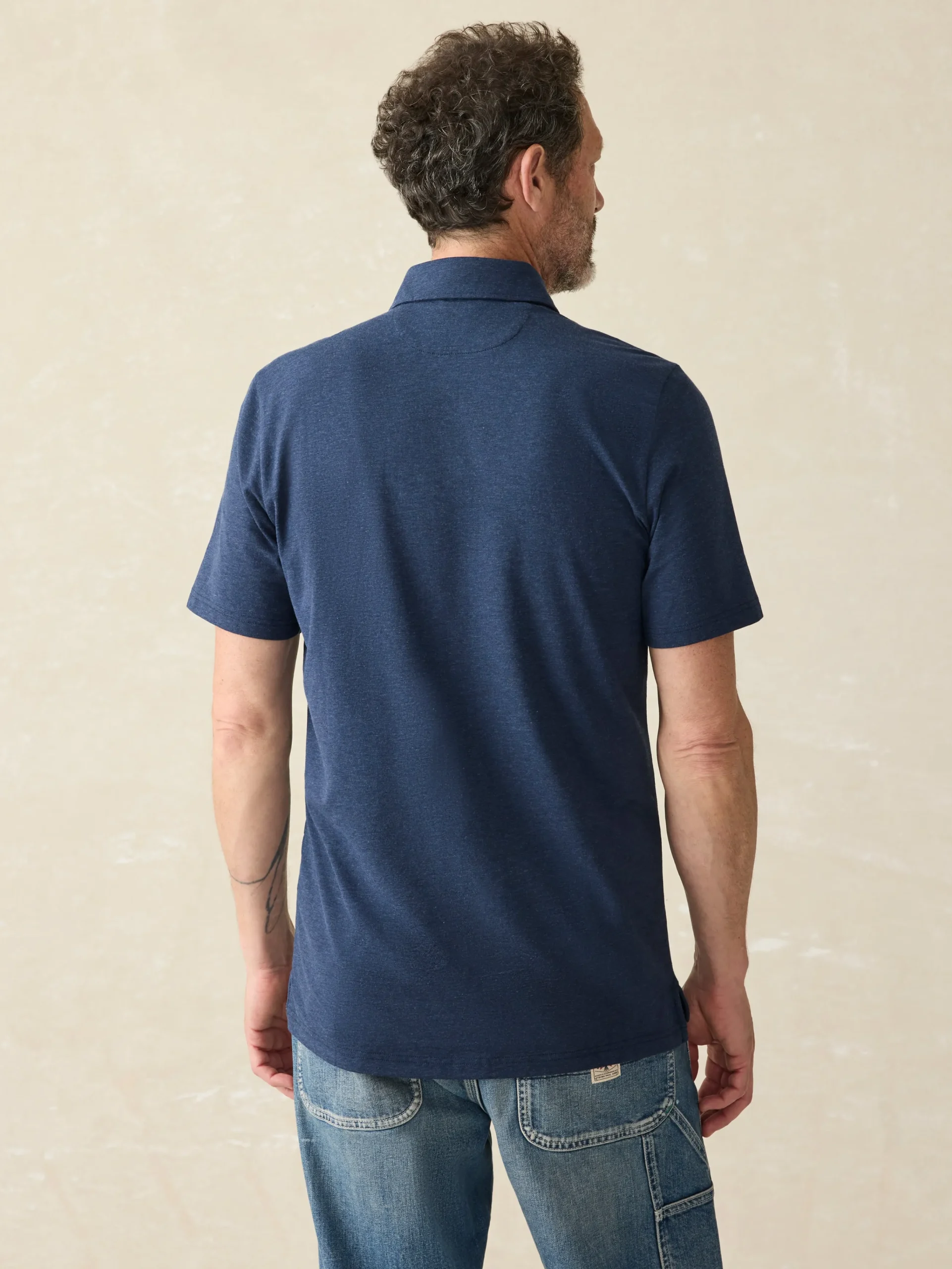 Faherty Brand Movement™ Short-Sleeve Polo Shirt (Tall) -