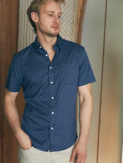 Faherty Brand Movement™ Short-Sleeve Shirt (Tall) -