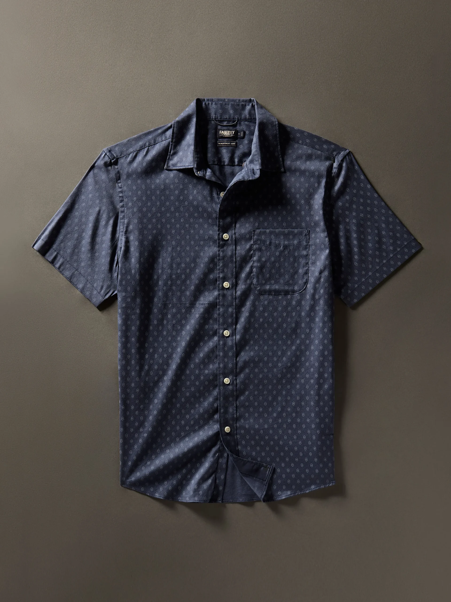 Faherty Brand Movement™ Short-Sleeve Shirt (Tall) -