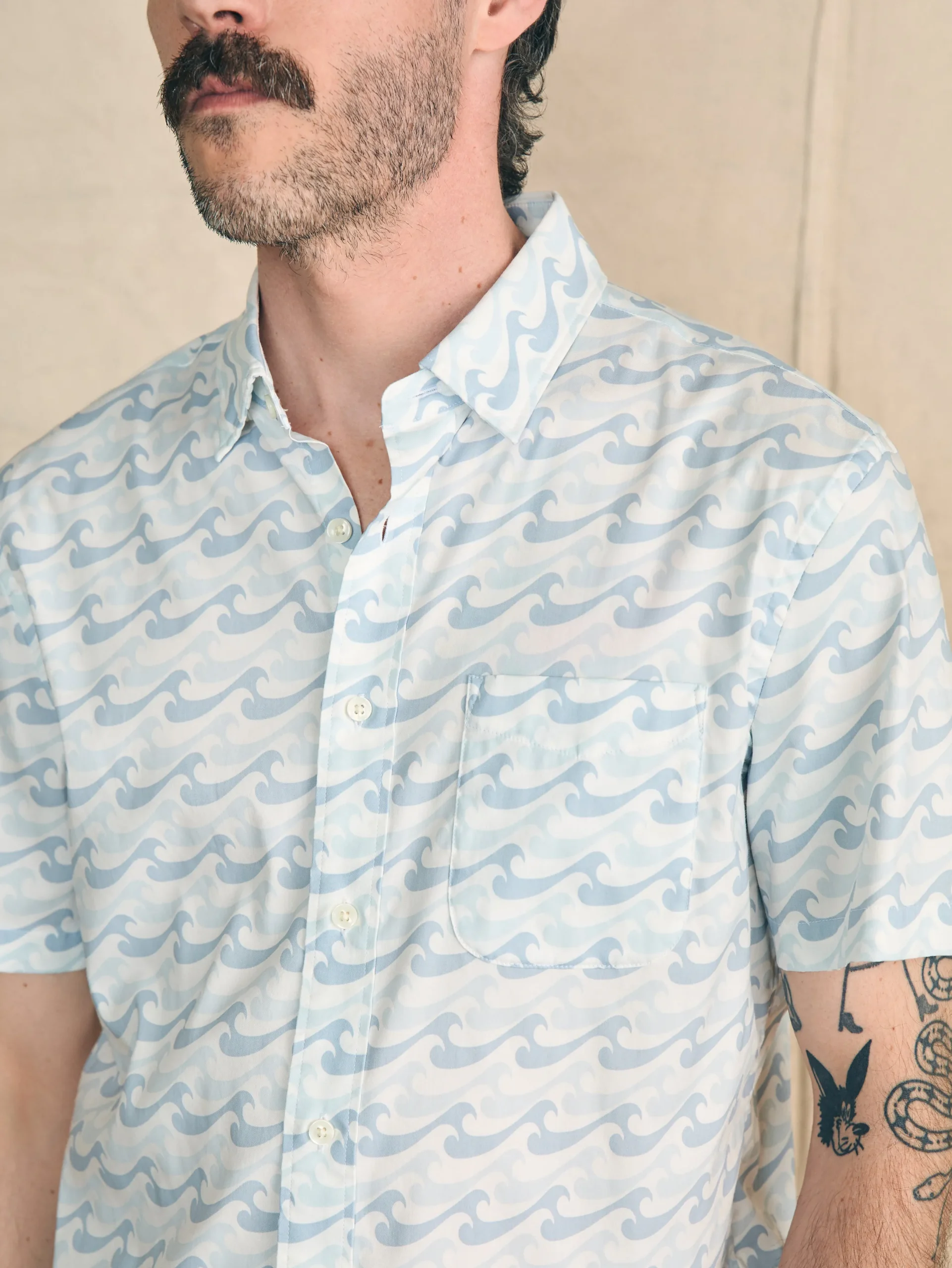 Faherty Brand Movement™ Short-Sleeve Shirt -