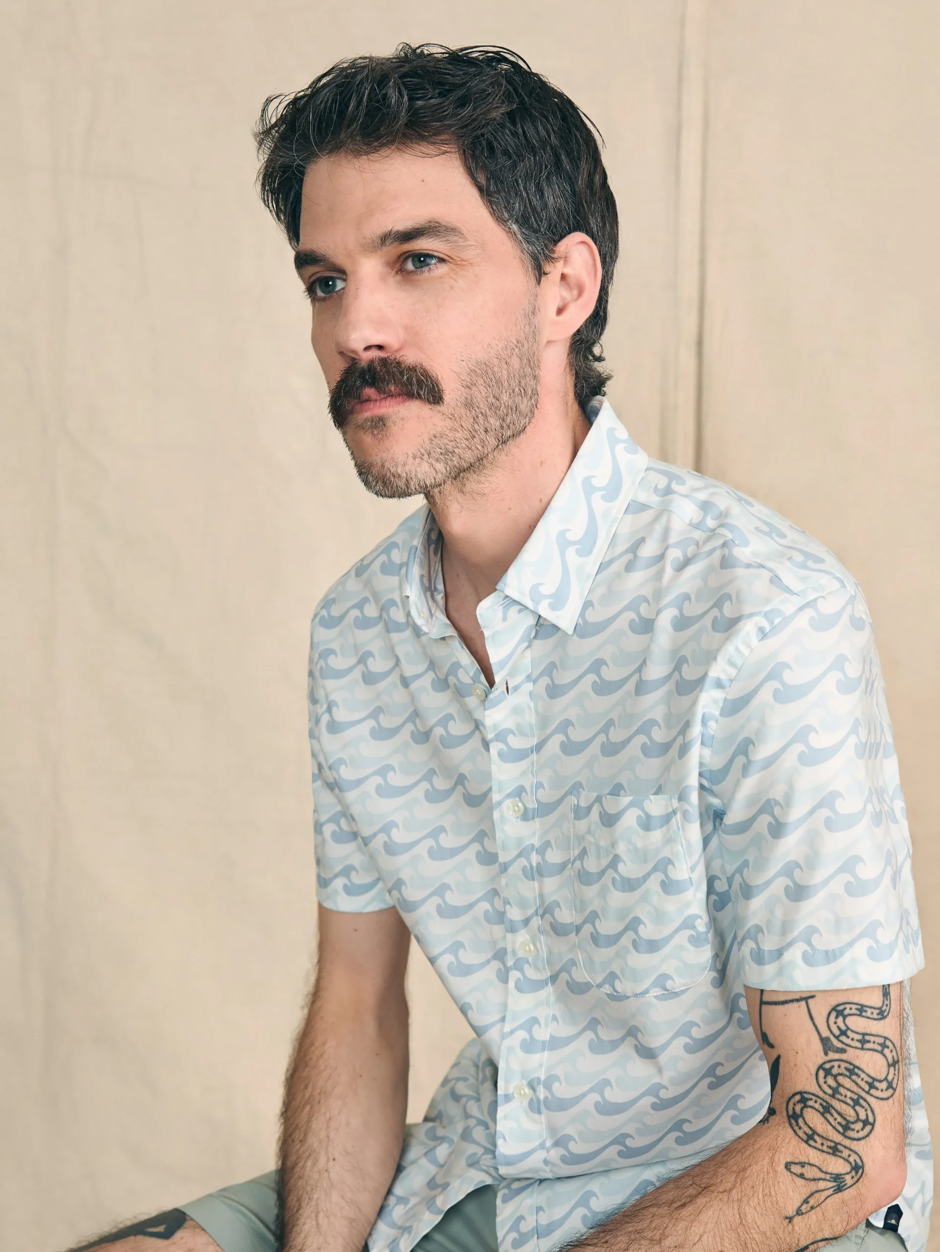 Faherty Brand Movement™ Short-Sleeve Shirt -