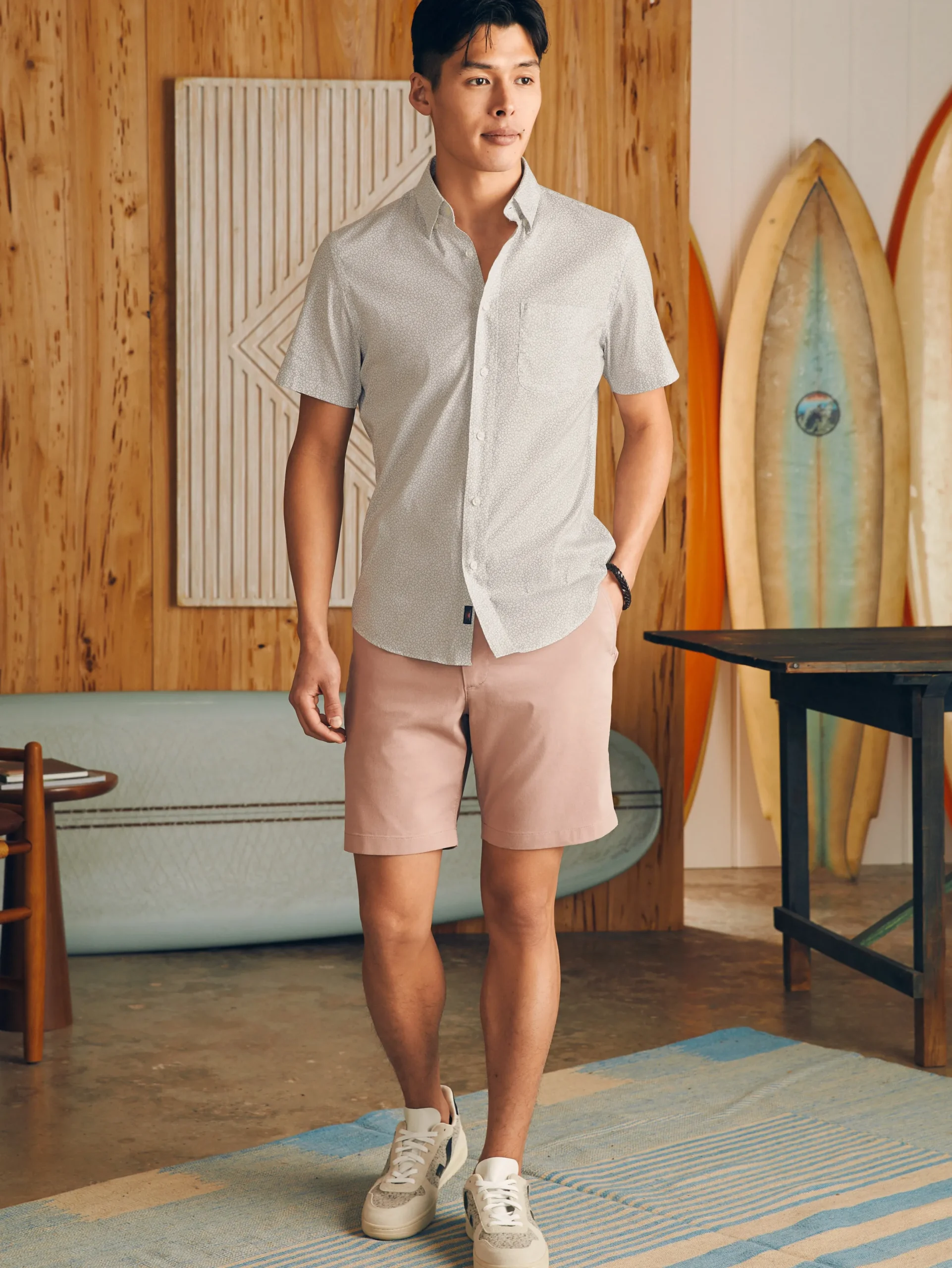 Faherty Brand Movement™ Short-Sleeve Shirt -