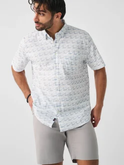 Faherty Brand Movement™ Short-Sleeve Shirt -