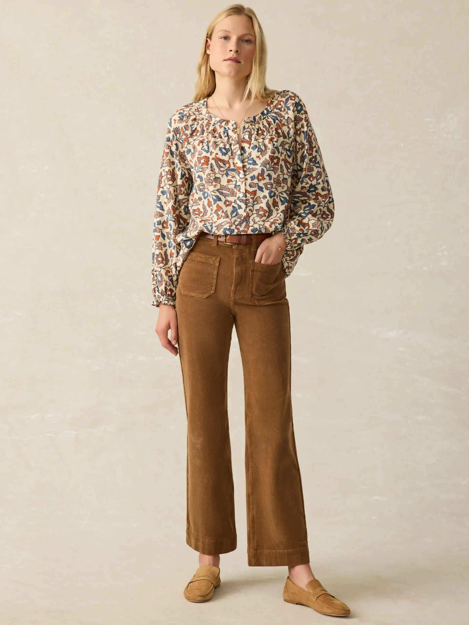 Women Faherty Brand Odette Top -