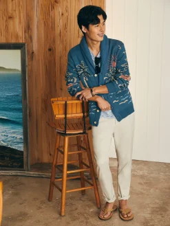 Faherty Brand Offshore Swell Cardigan -