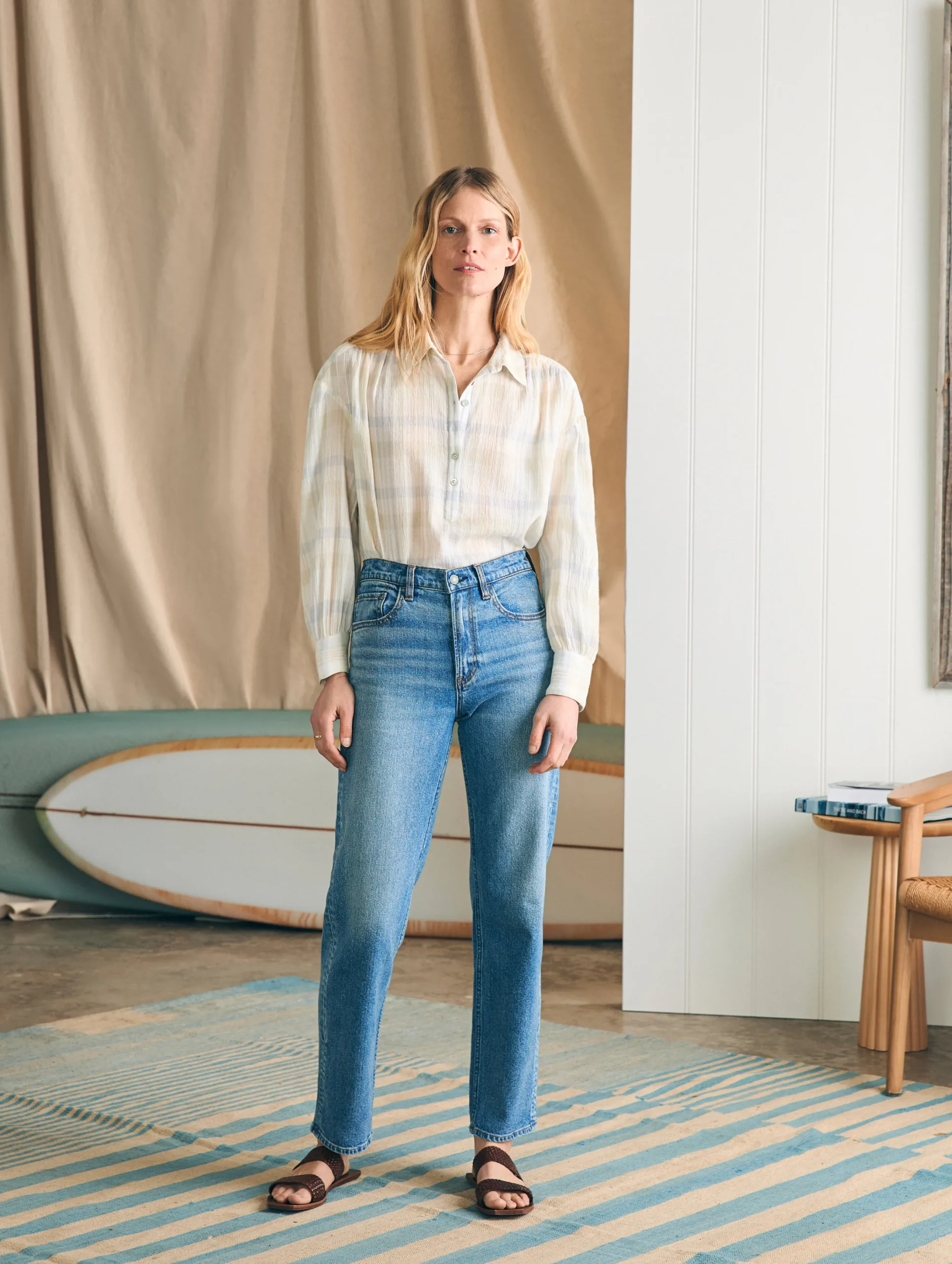 Women Faherty Brand Olli Top -