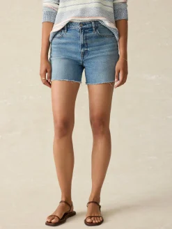 Women Faherty Brand Organic Cotton Denim Short -