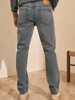 Faherty Brand Organic Cotton Slim Straight Denim (32